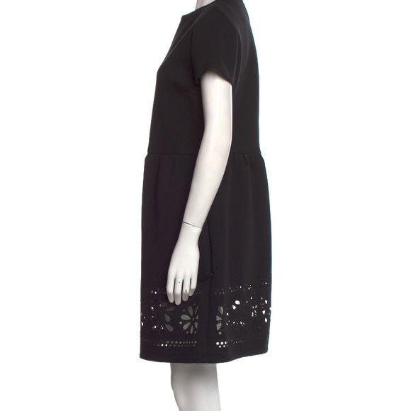 Red Valentino Crew Neck Mini Dress - Picture 2 of 8